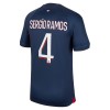 Camiseta de fútbol Paris Saint-Germain 2023-24 Sergio Ramos 4 Primera Equipación - Hombre